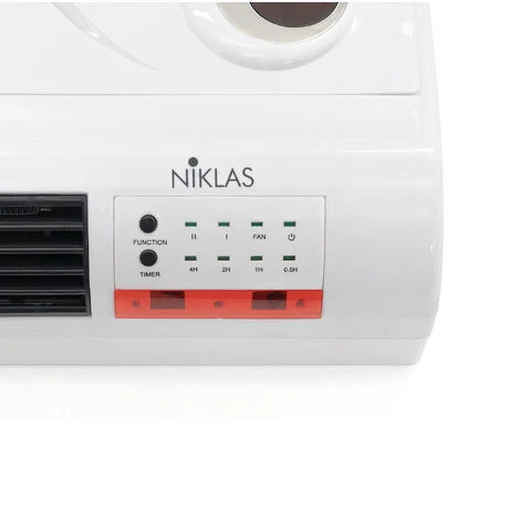Chauffage Céramique Mural Basse Consommation Niklas Split PTC 2000 W 51x12x22cm 3 Niveaux De Puissance, Minuteur Et Télécommande 3 Chauffage Céramique Mural Basse Consommation Niklas Split PTC 2000 W 51x12x22cm 3 Niveaux De Puissance, Minuteur Et Télécommande – Image 3