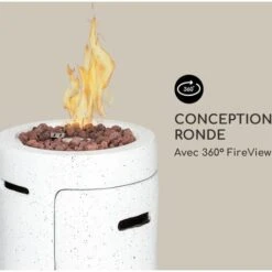 Braséro à Gaz - Blumfeldt Crete 13 kw Gaz Liquide Acier Inoxydable - Blanc 9 Braséro à Gaz - Blumfeldt Crete 13 kw Gaz Liquide Acier Inoxydable - Blanc -Atlantic Magasin 81978030 5