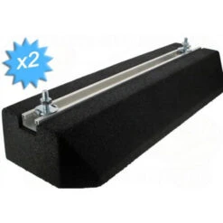 SUPPORT CLIM AU SOL RUBBER FOOT ANTI BRUIT 600 MM (MAX 500 KG) -Atlantic Magasin 82175077 3