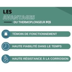 Résistance Thermoplongeur 6 KW Ballon Solaire ECS Et Tampon -Atlantic Magasin 82215539 3