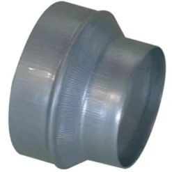 RCC Galvanisé 100/ 80 Mm Réduction Conique Concentrique Emboutie ALDES 11093500