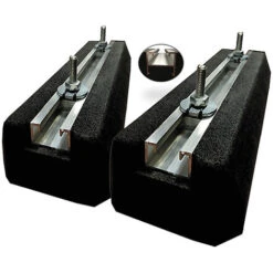 PAIRE DE SUPPORT DE SOL RUBBER EID 600MM 400KG