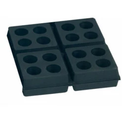 Choc Isol 2 Jeu De 4 Plots Neoprene ATLANTIC 525221 -Atlantic Magasin 8288727 3