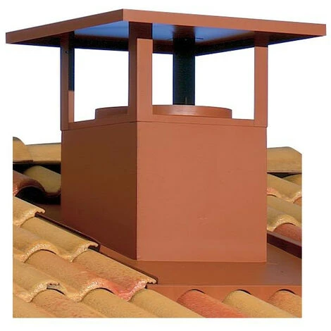 Td 160 R Sortie Toiture Cheminee Rouge Diametre 160 ATLANTIC 532510 2 Td 160 R Sortie Toiture Cheminee Rouge Diametre 160 ATLANTIC 532510 – Image 2