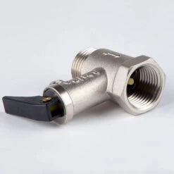 1 Pièce 0,7 MPa Filetage Extérieur 1/2 X Filetage Intérieur En Laiton Nickelé, Valve De Sécurité Pour Chauffe-eau -Atlantic Magasin 83995966 5