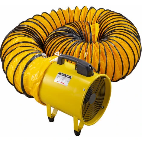 VEVOR Ventilateur De Cylindre Diametre Du Ventilateu, Ventilateur Industriel, Extracteur De Conduit Aerateur DeAir Debit DeAir (10 In / 320 W / Tuyau 10 M) 1 VEVOR Ventilateur De Cylindre Diametre Du Ventilateu, Ventilateur Industriel, Extracteur De Conduit Aerateur DeAir Debit DeAir (10 In / 320 W / Tuyau 10 M)