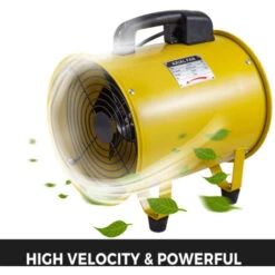 VEVOR Ventilateur De Cylindre Diametre Du Ventilateu, Ventilateur Industriel, Extracteur De Conduit Aerateur DeAir Debit DeAir (10 In / 320 W / Tuyau 10 M) 8 VEVOR Ventilateur De Cylindre Diametre Du Ventilateu, Ventilateur Industriel, Extracteur De Conduit Aerateur DeAir Debit DeAir (10 In / 320 W / Tuyau 10 M) -Atlantic Magasin 85314691 4