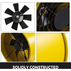 VEVOR Ventilateur De Cylindre Diametre Du Ventilateu, Ventilateur Industriel, Extracteur De Conduit Aerateur DeAir Debit DeAir (10 In / 320 W / Tuyau 10 M) 9 VEVOR Ventilateur De Cylindre Diametre Du Ventilateu, Ventilateur Industriel, Extracteur De Conduit Aerateur DeAir Debit DeAir (10 In / 320 W / Tuyau 10 M) -Atlantic Magasin 85314691 5