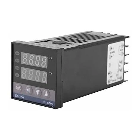 REX-C100 AC110V-240V 0℃ - 1300℃ Thermostat Numérique LED Régulateur De Température Numérique Avec Alarme 1 REX-C100 AC110V-240V 0℃ - 1300℃ Thermostat Numérique LED Régulateur De Température Numérique Avec Alarme