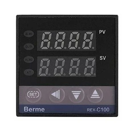 REX-C100 AC110V-240V 0℃ - 1300℃ Thermostat Numérique LED Régulateur De Température Numérique Avec Alarme 2 REX-C100 AC110V-240V 0℃ - 1300℃ Thermostat Numérique LED Régulateur De Température Numérique Avec Alarme – Image 2