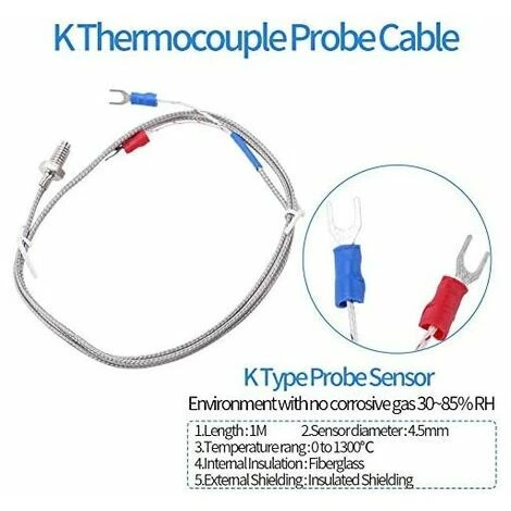 REX-C100 AC110V-240V 0℃ - 1300℃ Thermostat Numérique LED Régulateur De Température Numérique Avec Alarme 5 REX-C100 AC110V-240V 0℃ - 1300℃ Thermostat Numérique LED Régulateur De Température Numérique Avec Alarme – Image 5