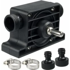 AIDUCHO Pompe à Eau Et Huile Pour Perceuse, Mini Pompe Portable D'entraînement De Perceuse Électrique, Pompe De Vidange Miniature Sur Perceuse à Haut Débit Pour Aquarium Étang Jardin Domestique