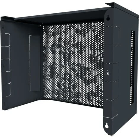 Cache Clim Et Pompe à Chaleur ATOLE En Aluminium Thermolaqué - Taille 1 - Gris Anthracite 3 Cache Clim Et Pompe à Chaleur ATOLE En Aluminium Thermolaqué - Taille 1 - Gris Anthracite – Image 3