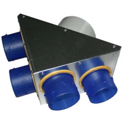 Plénum D'insufflation à 4 Piquages Pour Réseau De VMC Double-flux AKOR HR (860014)