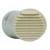 SAUTER Entrée/sortie D'air Murale Beige Pour Chauffe-eau Thermodynamique - Ø 160 Mm