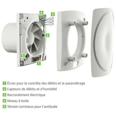 SAUTER Ventilation Permanente Individuelle Salle De Bain Antibuée Zému Smart 5 SAUTER Ventilation Permanente Individuelle Salle De Bain Antibuée Zému Smart – Image 5