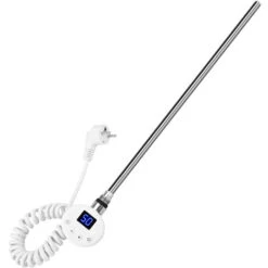 Heilmetz Élément Chauffant Pour Radiateur De Salle De Bain Avec Thermostat, Élément Chauffant Pour Sèche-serviette Électrique Avec Contrôleur De Température Et Fonction De Synchronisation 300W