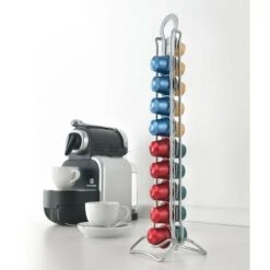 MetalTex Porte-capsules De Café 20 Pièces CAPSULO En Métaltex. Finition Polytherm® Couleur Gris -Atlantic Magasin 87078032 3