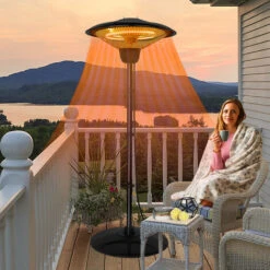 AUFUN Radiateur Infrarouge Chauffage Radiant Pour Usage Intérieur Et Extérieur 1500 W -Atlantic Magasin 87110014 4