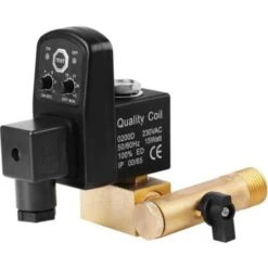 Vanne De Vidange Automatique G1/2 DN15, Soupape De Vidange Minutée électronique Automatique Pour La Gestion Des Condensats De Compresseur D'air(AC230V) -Atlantic Magasin 87456211 4