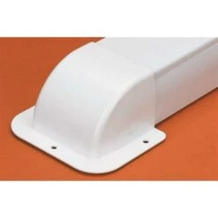 Entrée / Sortie De Mur Goulotte Optimal - Goulotte PVC M1 Gamme OPTIMAL Résistant Au UV-Entrée / Sortie Murale Goulotte SD80