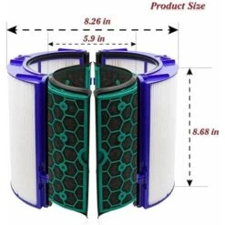 SVKBJROY Filtre Hepa Charbon Actif Pour Purificateur D’air Dyson Pure Cool Link TP04 TP05 HP04 HP05 DP04 9 SVKBJROY Filtre Hepa Charbon Actif Pour Purificateur D’air Dyson Pure Cool Link TP04 TP05 HP04 HP05 DP04 -Atlantic Magasin 87953183 5