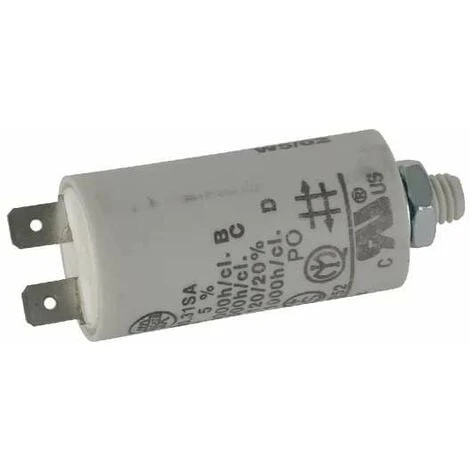 Condensateur De Démarrage Universel 2µF 450V Ø25mm Longueur 49mm Fixation M8 2 Cosses Permanent Moteur Appareils Electriques Ménagers Pompe Volet Roulant Connecteur 1 Condensateur De Démarrage Universel 2µF 450V Ø25mm Longueur 49mm Fixation M8 2 Cosses Permanent Moteur Appareils Electriques Ménagers Pompe Volet Roulant Connecteur