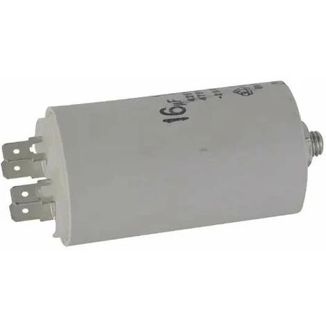 Condensateur De Démarrage Universel 16µF 450V Ø36mm Longueur 73mm Fixation M8 2 Cosses Permanent Moteur Appareils Electriques Ménagers Pompe Volet Roulant Connecteur 1 Condensateur De Démarrage Universel 16µF 450V Ø36mm Longueur 73mm Fixation M8 2 Cosses Permanent Moteur Appareils Electriques Ménagers Pompe Volet Roulant Connecteur