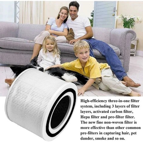Filtres à Air Core 300 Véritable Remplacement Du Filtre Hepa Pour Levoit Core 300 Thsinde 3 Filtres à Air Core 300 Véritable Remplacement Du Filtre Hepa Pour Levoit Core 300 Thsinde – Image 3