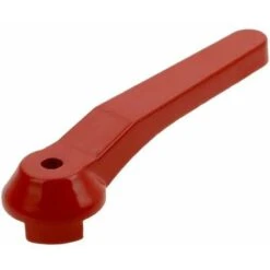 Poignée Levier De Rechange Pour Vanne à Bille En Aluminium Rouge Robinet Tuyauterie Plomberie Outils, 1/4 - 3/8
