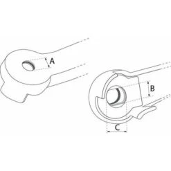 Poignée Levier De Rechange Pour Vanne à Bille En Aluminium Rouge Robinet Tuyauterie Plomberie Outils, 1/4 - 3/8 7 Poignée Levier De Rechange Pour Vanne à Bille En Aluminium Rouge Robinet Tuyauterie Plomberie Outils, 1/4 - 3/8 -Atlantic Magasin 88499886 4