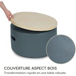 Chauffage à Gaz - Blumfeldt Pilos - 40.000 Btu/13kw - Couverture Brûleur En Acier Inoxydable - Gris Foncé 8 Chauffage à Gaz - Blumfeldt Pilos - 40.000 Btu/13kw - Couverture Brûleur En Acier Inoxydable - Gris Foncé -Atlantic Magasin 88715621 4