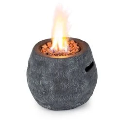 Braséro - Blumfeldt Andros - 40.000btu/13kw Couvercle Brûleur En Acier Inoxydable - Gris