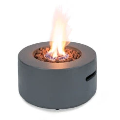 Chauffage à Gaz - Blumfeldt Pilos - 40.000 Btu/13kw - Couverture Brûleur En Acier Inoxydable - Gris