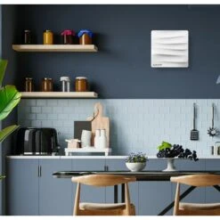 AIROPE -VAGUE- 100 Mm Ventilateur,Extracteur D'Air Avec Clapet Anti-Retour, 92 M3/h ,VMC, Design Moderne Et Aspect Esthétique Pour Salle De Bain,Cuisine,Bureau,WC,Silencieux,Garantie 5 ANS -Atlantic Magasin 88768712 4