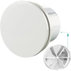 AIROPE-BRISE-C-100 Mm Ventilateur, VMC, Extracteur D'Air Avec Clapet Anti-Retour ,Faible Consommation D'énergie ,pour Salle De Bain,Cuisine,Bureau,WC,Silencieux,Garantie 5 ANS