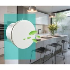 AIROPE-BRISE-C-100 Mm Ventilateur, VMC, Extracteur D'Air Avec Clapet Anti-Retour ,Faible Consommation D'énergie ,pour Salle De Bain,Cuisine,Bureau,WC,Silencieux,Garantie 5 ANS -Atlantic Magasin 88768727 4