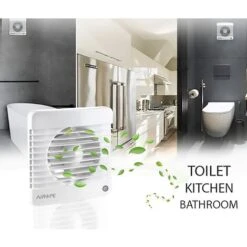 AIROPE-SILENTA-100 Mm Ventilateur,Extracteur D'Air,VMC Avec Clapet Anti-Retour + Moustiquaire Intégré,7 W,dB(A) 26,VMC Pour Salle De Bain,Cuisine,Bureau,WC,Silencieux,Garantie 5 ANS 8 AIROPE-SILENTA-100 Mm Ventilateur,Extracteur D'Air,VMC Avec Clapet Anti-Retour + Moustiquaire Intégré,7 W,dB(A) 26,VMC Pour Salle De Bain,Cuisine,Bureau,WC,Silencieux,Garantie 5 ANS -Atlantic Magasin 88768734 4