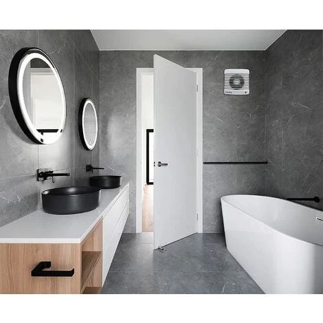 AIROPE-SILENTA-100 Mm Ventilateur,Extracteur D'Air,VMC Avec Clapet Anti-Retour + Moustiquaire Intégré,7 W,dB(A) 26,VMC Pour Salle De Bain,Cuisine,Bureau,WC,Silencieux,Garantie 5 ANS 5 AIROPE-SILENTA-100 Mm Ventilateur,Extracteur D'Air,VMC Avec Clapet Anti-Retour + Moustiquaire Intégré,7 W,dB(A) 26,VMC Pour Salle De Bain,Cuisine,Bureau,WC,Silencieux,Garantie 5 ANS – Image 5