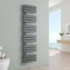 S'AFIELINA Sèche-serviettes Eau Chaude Radiateur Eau Chaude En Acier Anthracite 1599x400mm 684 Watt