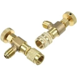 Vanne De Charge De Refrigerant R12 R410, Soupape De Securite De Liquide Refrigerant De Climatisation Vannes De Controle De Debit En Cuivre Soupape De Securite En Cuivre Et Fluor -Atlantic Magasin 89256785 5