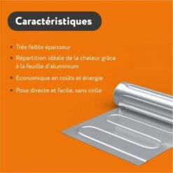AluPRO 150 - Natte Chauffante Pour Parquet, Sols Flottants 150 W/m² 1.0 M² 8 AluPRO 150 - Natte Chauffante Pour Parquet, Sols Flottants 150 W/m² 1.0 M² -Atlantic Magasin 89605435 4