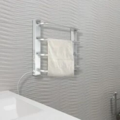 Sèche-Serviettes Electrique Salle De Bain - 60 W 9 Sèche-Serviettes Electrique Salle De Bain - 60 W -Atlantic Magasin 89948419 5