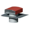 Chapeau De Toiture Métallique, D 315 Mm, Rejet 1800 M3/h, Asp 1100 M3/h, Tuile S&P (UNELVENT) 870891
