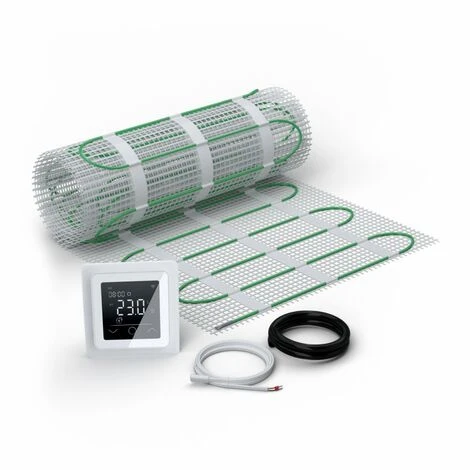 EcoPRO-150 Kit Carrelage, Pierre, Chape 150 W/m² + Thermostat MCS 750 WiFi Blanc 1.5 M² 2 EcoPRO-150 Kit Carrelage, Pierre, Chape 150 W/m² + Thermostat MCS 750 WiFi Blanc 1.5 M² – Image 2