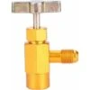 1/4"adaptateur De Filetage SAE R-134a R-134 AC Robinet De Réfrigérant Peut Distributeur Outil De Valve 1/2" Filetage Acme