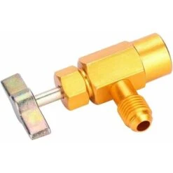 1/4"adaptateur De Filetage SAE R-134a R-134 AC Robinet De Réfrigérant Peut Distributeur Outil De Valve 1/2" Filetage Acme 8 1/4"adaptateur De Filetage SAE R-134a R-134 AC Robinet De Réfrigérant Peut Distributeur Outil De Valve 1/2" Filetage Acme -Atlantic Magasin 90618551 4