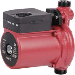 Pompe De Circulation,Circulateur Eau Chaude Froide,Automatique Pompe à Eau Chaude Sanitairesystème De Chauffage Central Domestique1800L/H 100W/10bar Pompe De TransfertMax Tête 9m