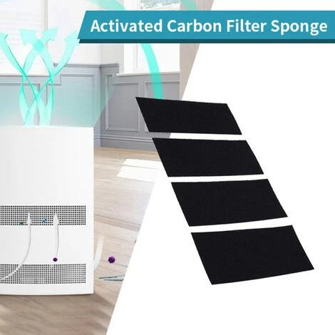 4 Pièces/ensemble épe De Filtre à Air, Filtres épes Au Charbon Actif De Remplacement Pour L'épurateur D'air, Pièces Et Accessoires Pour Purificateur D'air 5 4 Pièces/ensemble épe De Filtre à Air, Filtres épes Au Charbon Actif De Remplacement Pour L'épurateur D'air, Pièces Et Accessoires Pour Purificateur D'air – Image 5