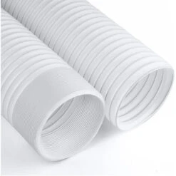 Tuyau De Climatiseur Mobile Allongé, Tuyau D'échappement De Climatiseur Portable, Résistant à La Chaleur Et à La Corrosion, Adapté Aux Climatiseurs, Déshumidificateurs, Sèche-linge ([gaucher] 130 Mm -Atlantic Magasin 91593144 4